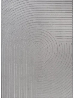 the carpet Outdoorteppiche<Moderner Teppich Soft-Touch Flor C in Grau