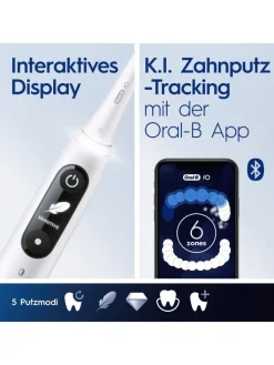 Oral-B Zahn & Mundpflege<Munddusche "OxyJet + iO 6" in Weiß