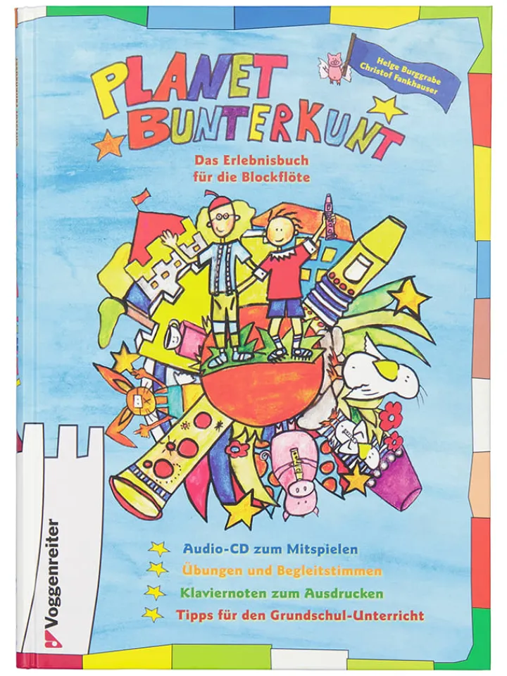 Voggenreiter Bücher<Musikbuch "Planet Bunterkunt"