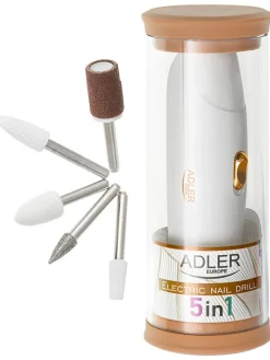 Adler Europe Technikzubehör<Nagelbohrer "AD 2179" in Weiß
