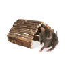 relaxdays Kleintiere<Nagerbrücke in Natur - (B)40 x (T)65 cm