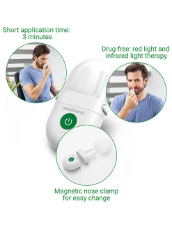 Medisana Technik|Pflege & Gesundheit<Nasentherapiegerät in Weiß