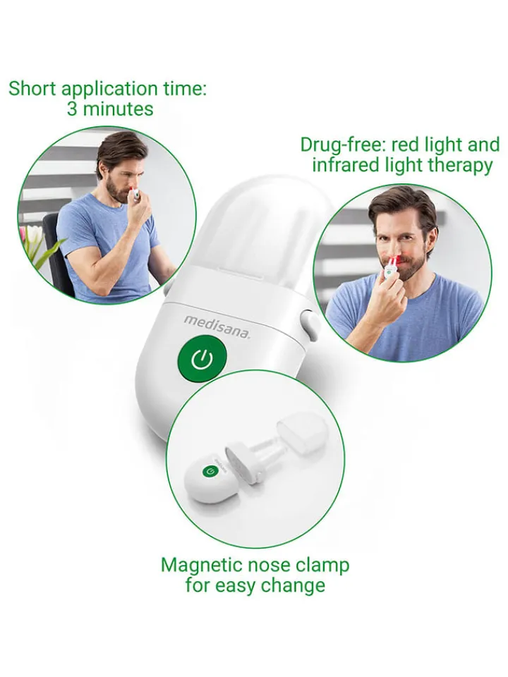 Medisana Technik|Pflege & Gesundheit<Nasentherapiegerät in Weiß