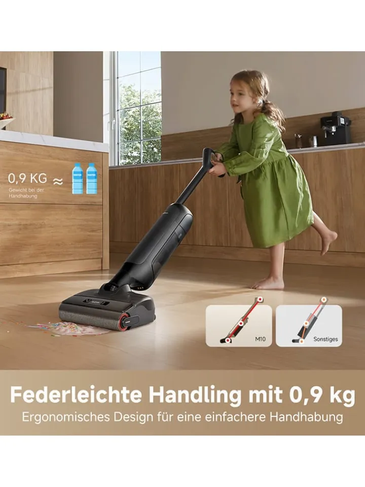 Mova Staubsauger|Klima & Haushalt<Nass- & Trockensauger ''M10'' in Schwarz