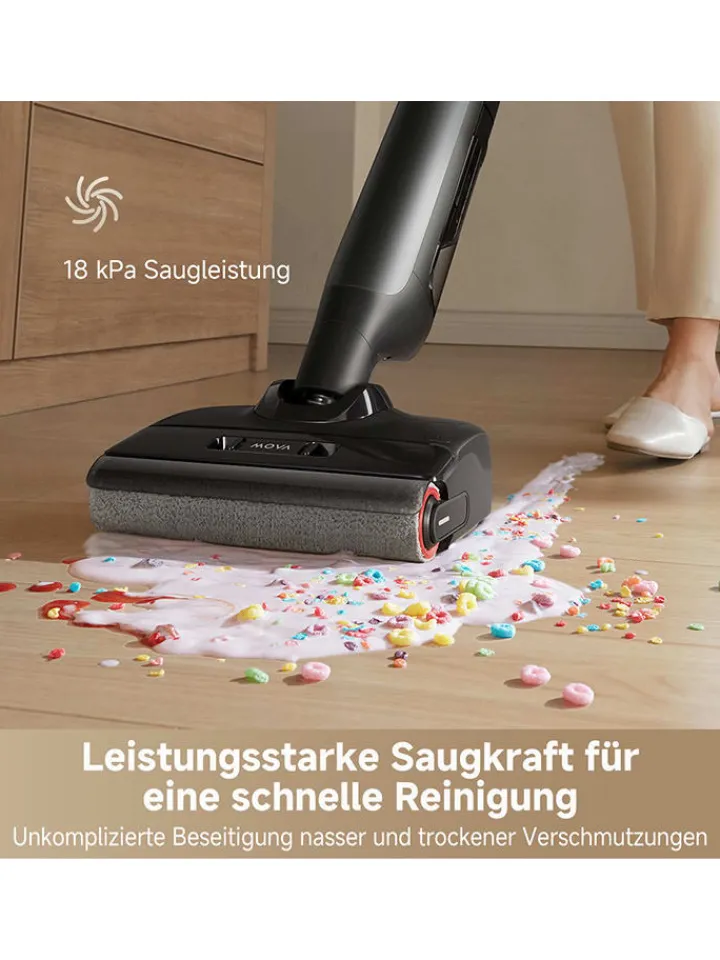 Mova Staubsauger|Klima & Haushalt<Nass- & Trockensauger ''M10'' in Schwarz