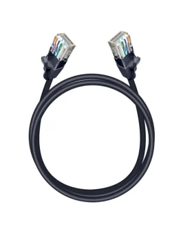 Wisam® Tablets, Konsolen & Elektronisches Spielzeug<Netzwerkkabel RJ45 LAN-Kabel , UTP, Cat.6a 10m Schwarz
