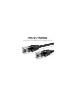 Wisam® Tablets, Konsolen & Elektronisches Spielzeug<Netzwerkkabel RJ45 LAN-Kabel , UTP, Cat.6a 10m Schwarz
