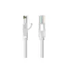 Wisam® Tablets, Konsolen & Elektronisches Spielzeug<Netzwerkkabel UTP CAT6 RJ45 Ethernet 1000Mbps RJ45 auf RJ45 1.5m grau