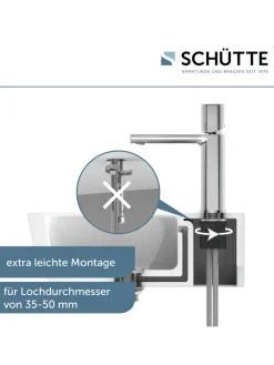 Franz Joseph Schütte Badarmaturen<NEW YORK Waschtischarmatur, Chrom