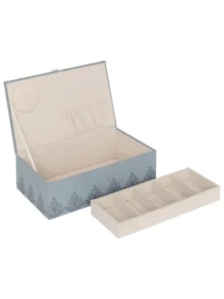 Atmosphera Créateur d'intérieur Schmuckkästen<Nähkästchen in blau