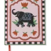DESIGNWORKS INK ® Büro- & Schulbedarf<Notizbuch "Elephant" in Rosa/ Schwarz - (L)19,7 x (B)15,2 cm