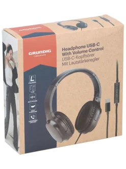 GRUNDIG Tv & Audio<On-Ear-Kopfhörer in Schwarz