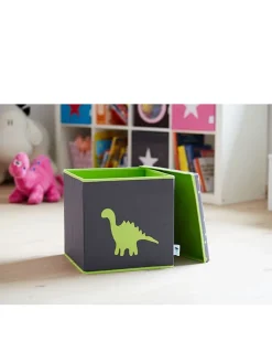 STORE IT Kisten & Körbe<Ordnungsbox in Grau/ Grün - (B)33 x (H)33 x (T)33 cm