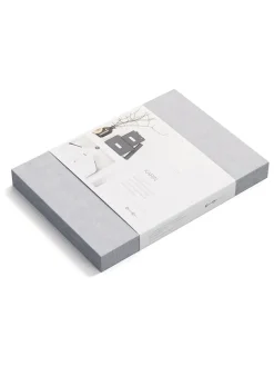 BigsoBox Kisten & Körbe<Ordnungsbox in Hellgrau - (B)22,5 x (H)13,5 x (T)31,5 cm
