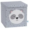 STORE IT Kisten & Körbe<Ordnungsbox "Panda" in Grau - (B)33 x (H)33 x (T)33 cm