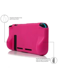 COFI 1453 Tablets, Konsolen & Elektronisches Spielzeug<Orzly Schutzhülle aus stoßfestem TPU kompatibel mit Nintendo in Pink