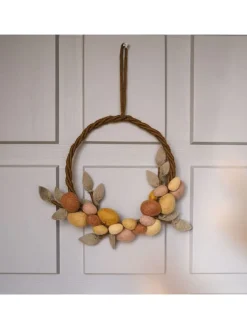 FILZLIG Wohndekoration<Osterkranz in Bunt - Ø 25 cm
