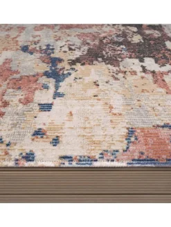KADIMA DESIGN Outdoorteppiche<Outdoor Teppich Abstrakt Balkon, Terrasse in Mehrfarbig