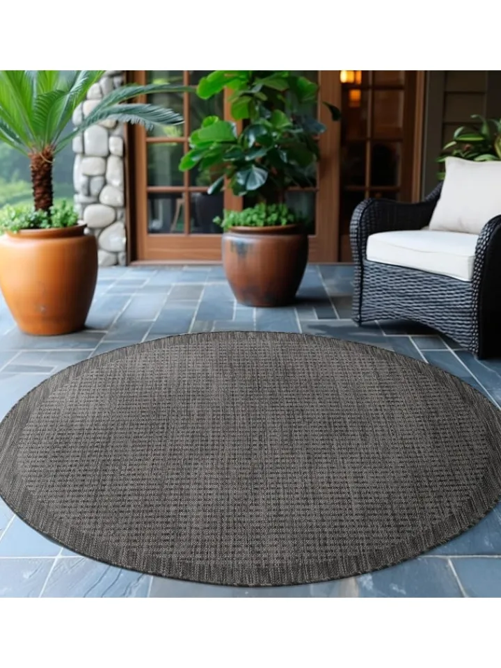 Melius Vivere Outdoorteppiche<Outdoor Teppich GIZA Schwarz