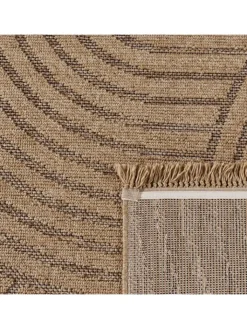 KADIMA DESIGN Outdoorteppiche<Outdoor Teppich Natur Balkon, Terrasse in Beige