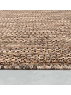 KADIMA DESIGN Outdoorteppiche<Outdoor Teppich Natur Balkon, Terrasse in Beige