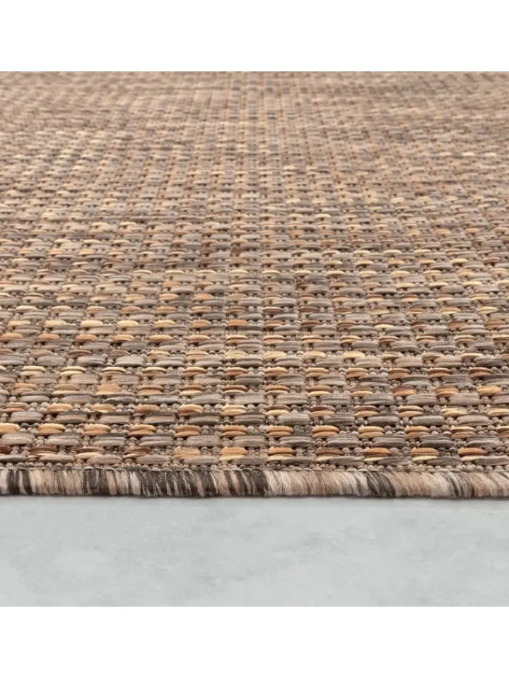 KADIMA DESIGN Outdoorteppiche<Outdoor Teppich Natur Balkon, Terrasse in Beige