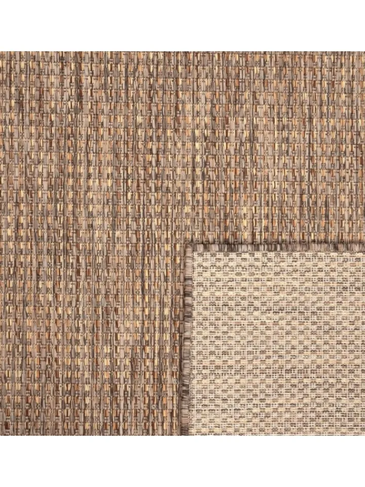 KADIMA DESIGN Outdoorteppiche<Outdoor Teppich Natur Balkon, Terrasse in Beige