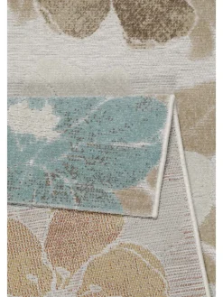Wecon Home Outdoorteppiche<Outdoorteppich Beach Flower in beige, hellblau, gelb