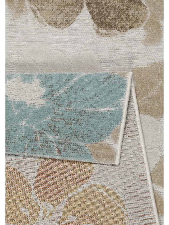 Wecon Home Outdoorteppiche<Outdoorteppich Beach Flower in beige, hellblau, gelb