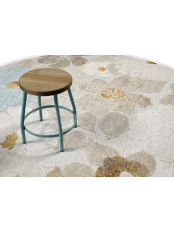 Wecon Home Outdoorteppiche<Outdoorteppich Beach Flower in beige, hellblau, gelb