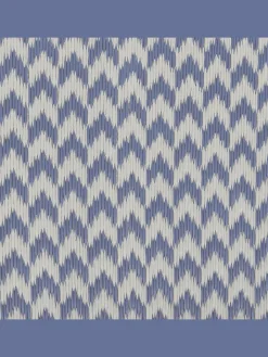 Beliani Outdoorteppiche<Outdoorteppich MANGO in Blau/Weiß - (W) 60 x (H) 0.5 x (L) 90 cm