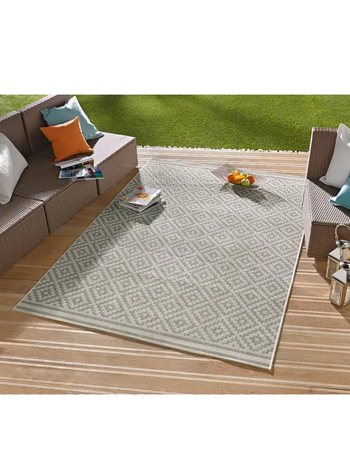 NORTHRUGS Outdoorteppiche<Outdoor-Teppich "Meadow" in Grau