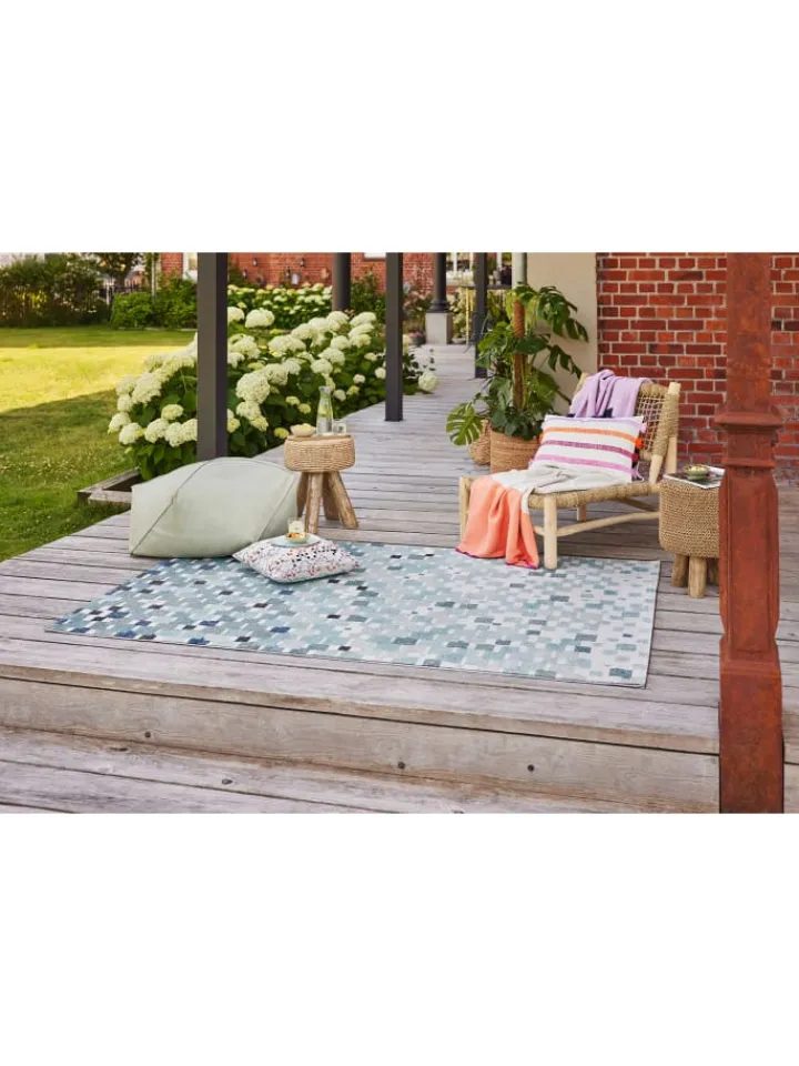 ESPRIT Outdoorteppiche|Teppiche & Fußmatten<Outdoorteppich Pacific in blau, türkis
