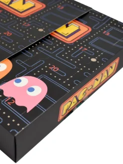 BANDAI Adventskalender<Pac-Man Socken Adventskalender mit 12 Paar Socken kurz und lang in Mehrfarbig