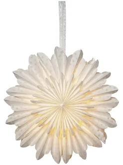 STAR Trading Lichterketten & Deko-Leuchten<Papierstern "Cloud" in Weiß - Ø 45 cm