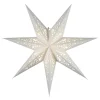 STAR Trading Lichterketten & Deko-Leuchten<Papierstern "Lace" in Weiß - Ø 45 cm