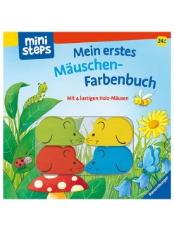 Ravensburger Bücher<Pappbilderbuch "Mein erstes Mäuschen-Farbenbuch"