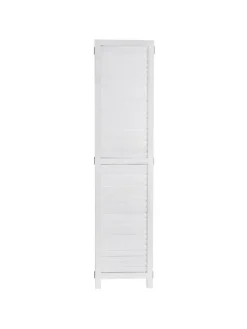 MCW Paravents<Paravant C30 im Shabby-Look, Weiß