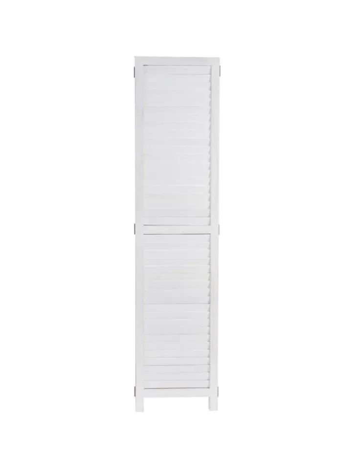 MCW Paravents<Paravant C30 im Shabby-Look, Weiß