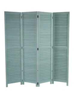 MCW Paravents<Paravant C30 im Shabby-Look, Grün