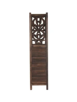 MCW Paravents<Paravant Izmir mit Ornamente, 170x161x2cm, braun