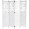 MCW Paravents<Paravant Izmir mit Ornamente, 170x161x2cm, weiß