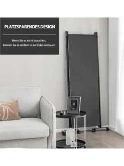COSTWAY Paravents<Paravent 4 tlg. 173 cm in Grau