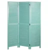 MCW Paravents<Paravent C30 im Shabby-Look, Grün