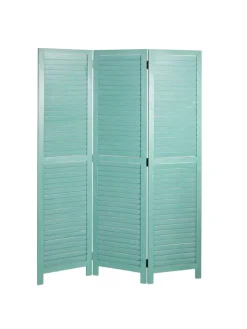MCW Paravents<Paravent C30 im Shabby-Look, Grün