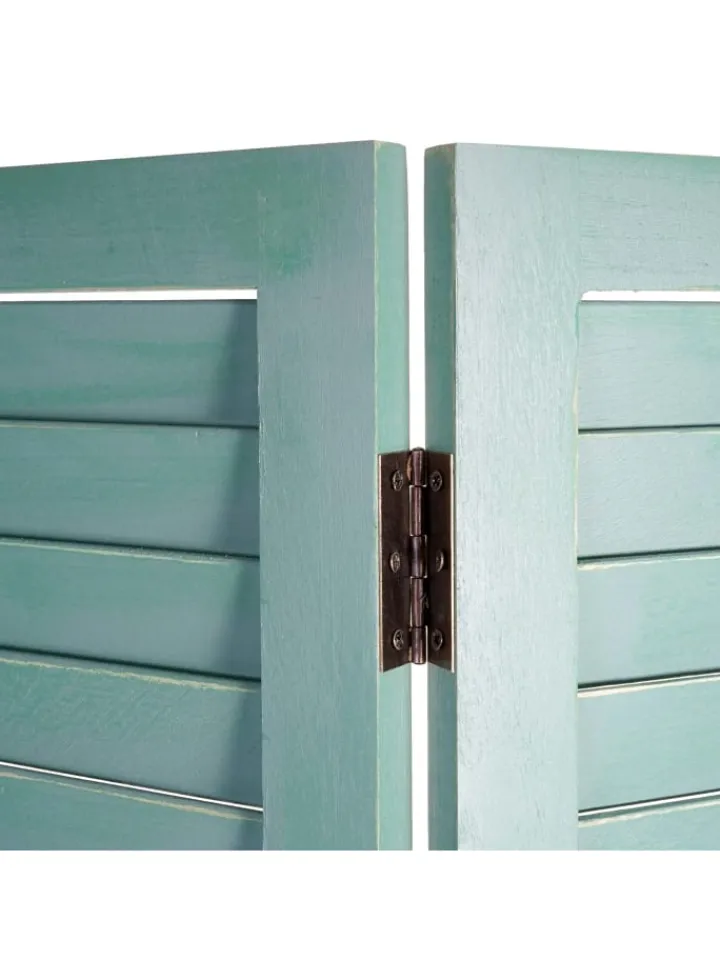 MCW Paravents<Paravent C30 im Shabby-Look, Grün