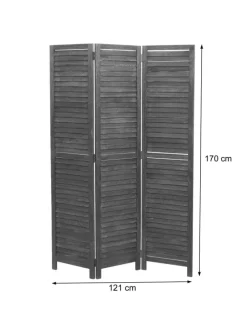 MCW Paravents<Paravent C30 im Shabby-Look, Grün