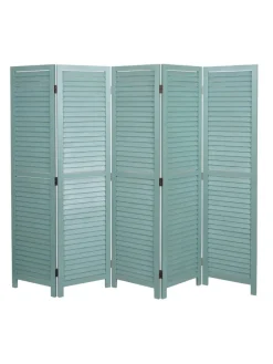MCW Paravents<Paravent C30 im Shabby-Look, Grün