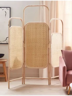 Beliani Paravents<Paravent CARPI in /Beige - (W) 166 x (H) 180 x (L) 3 cm