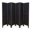 MCW Paravents<Paravent G30 im Shabby-Look, Anthrazit